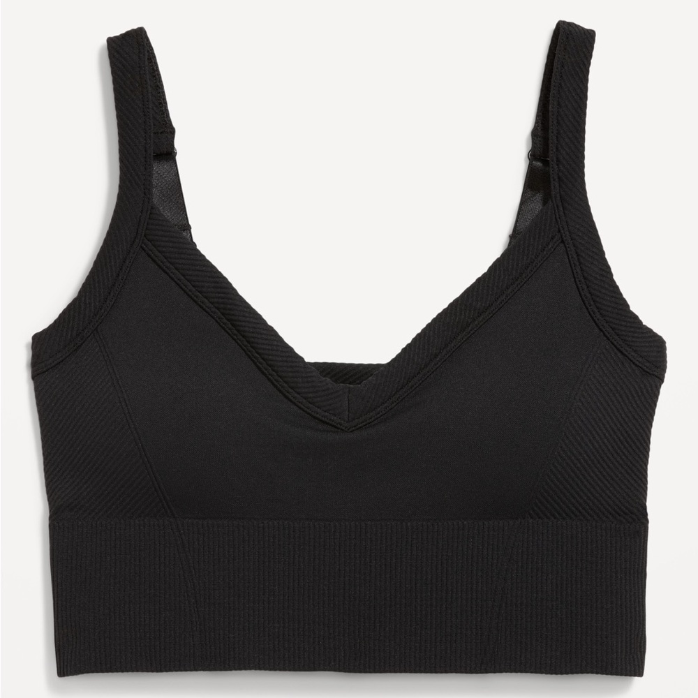 Old Navy Fluid Seamless Longline Sports Bra